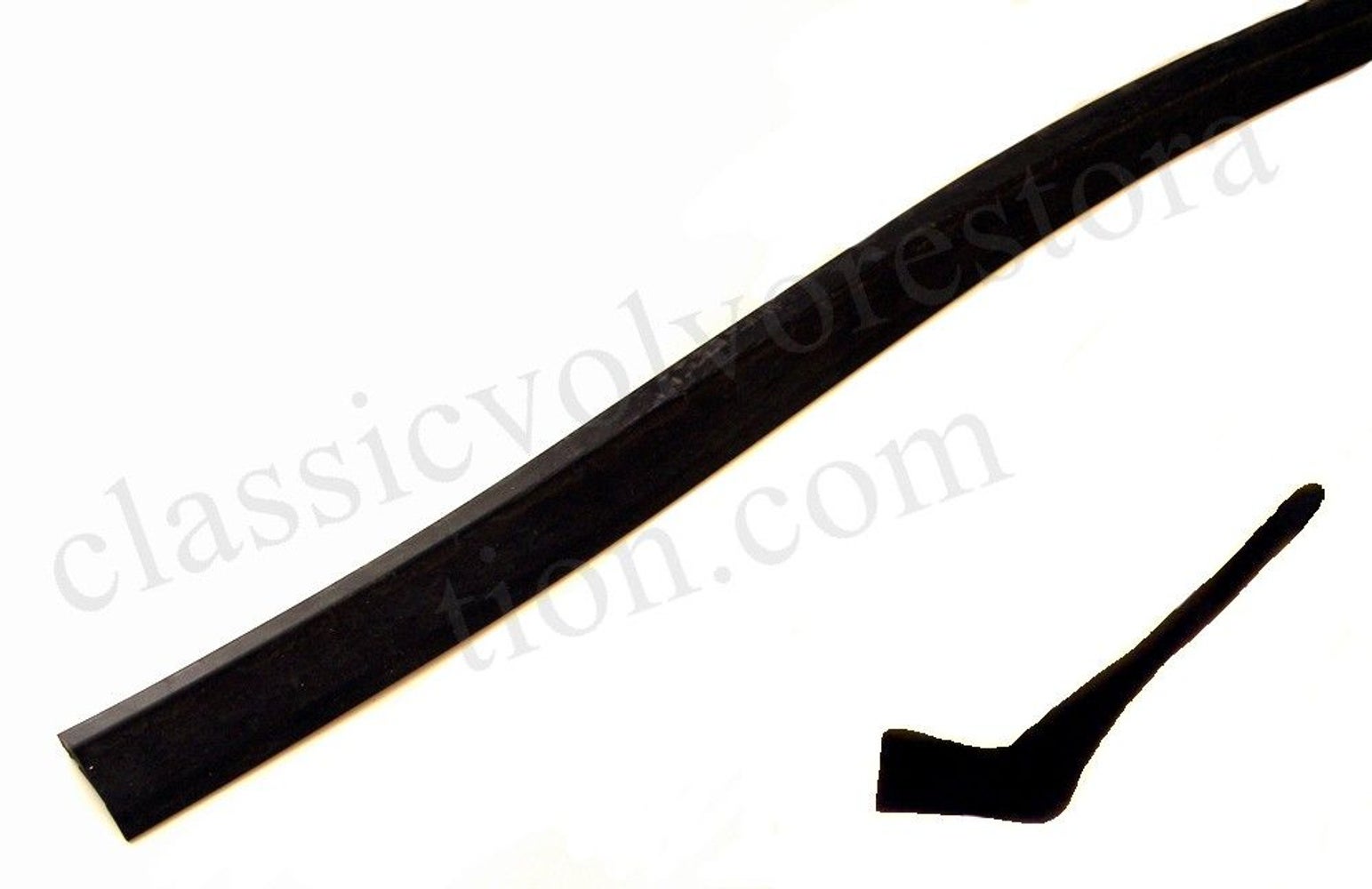 Gummilist huv främre