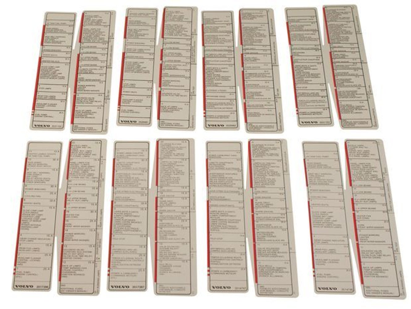 Dekalsats Volvo