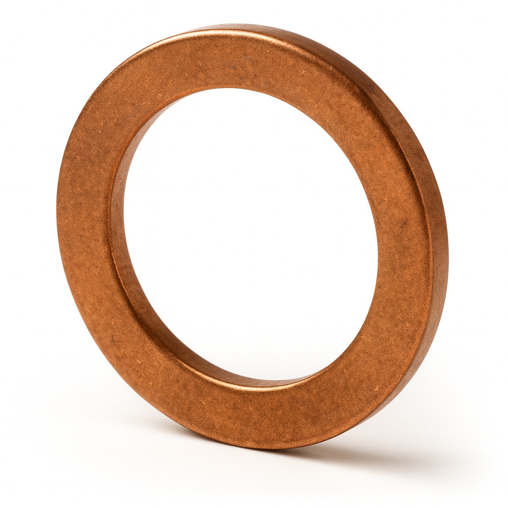 Kopparbricka huvudcylinder & trevägsförgrening