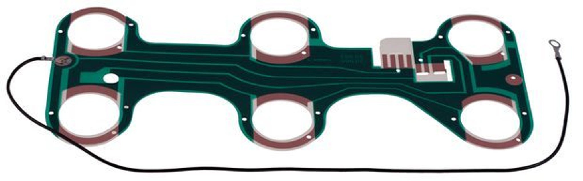 Kretskort bakljus höger