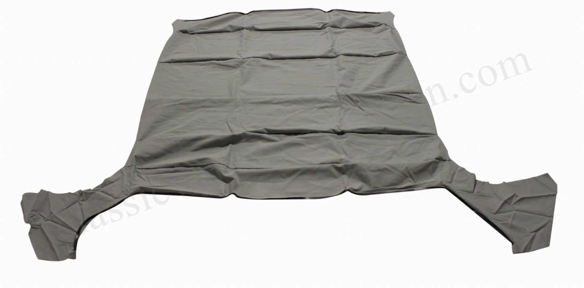 Innertak flossat grått tyg m/list