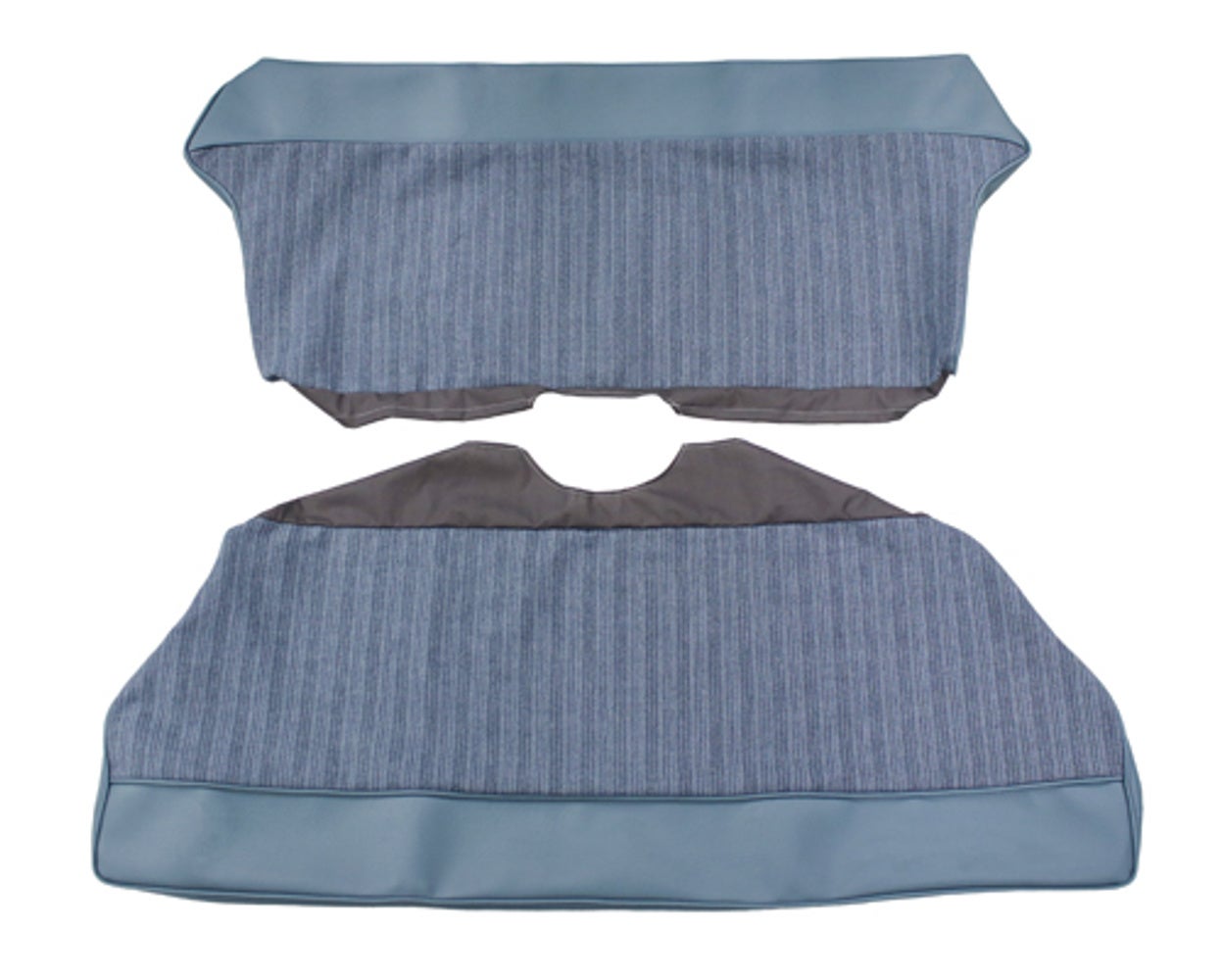 Klädsel Baksäte blå