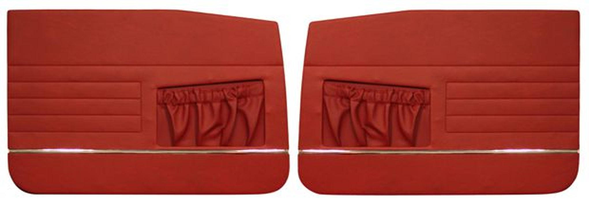 Dörrpanel fram röd