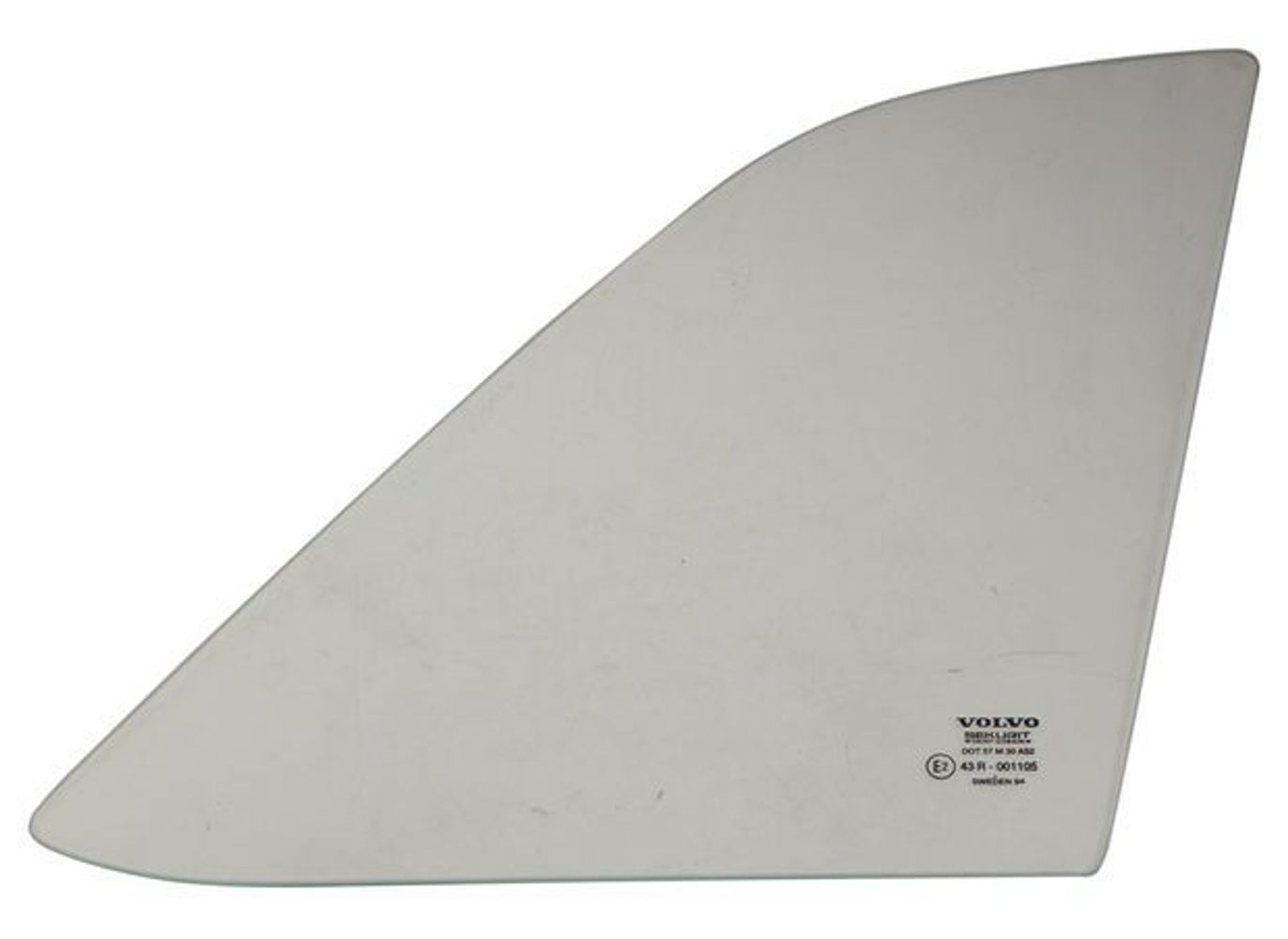 Vitre latérale arrière droite