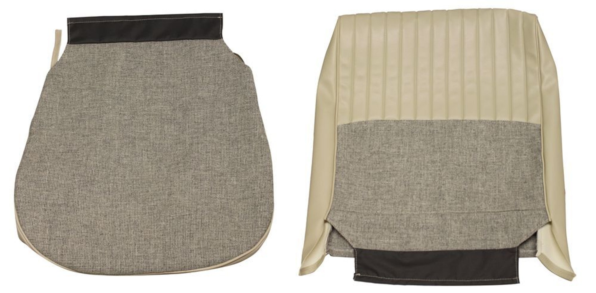 Klädsel framsäte m/fällbeslag