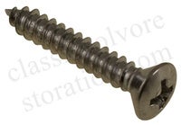 Skruv KFXS krysspår svart