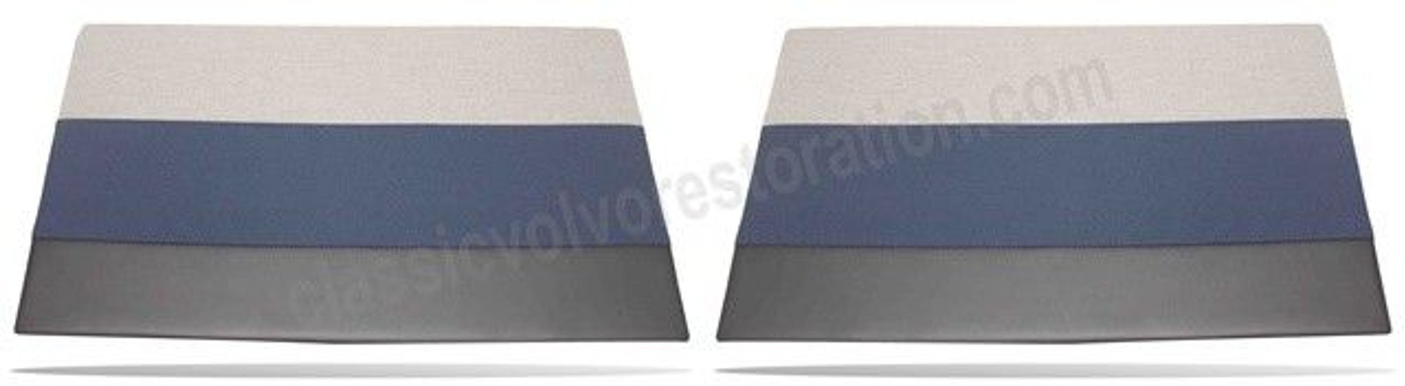 Dörrpaneler blå/grå