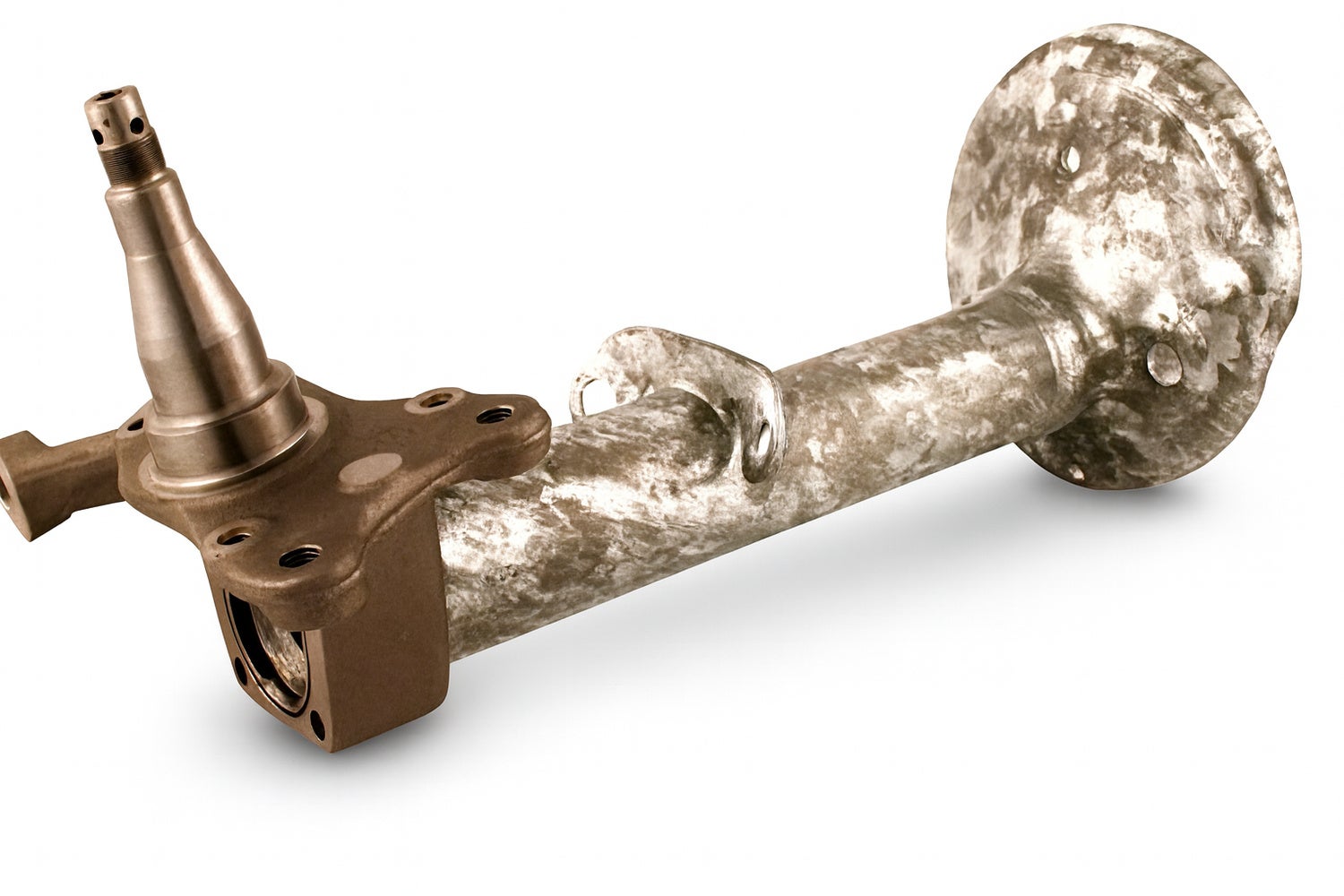 Fjäderben fram vänster