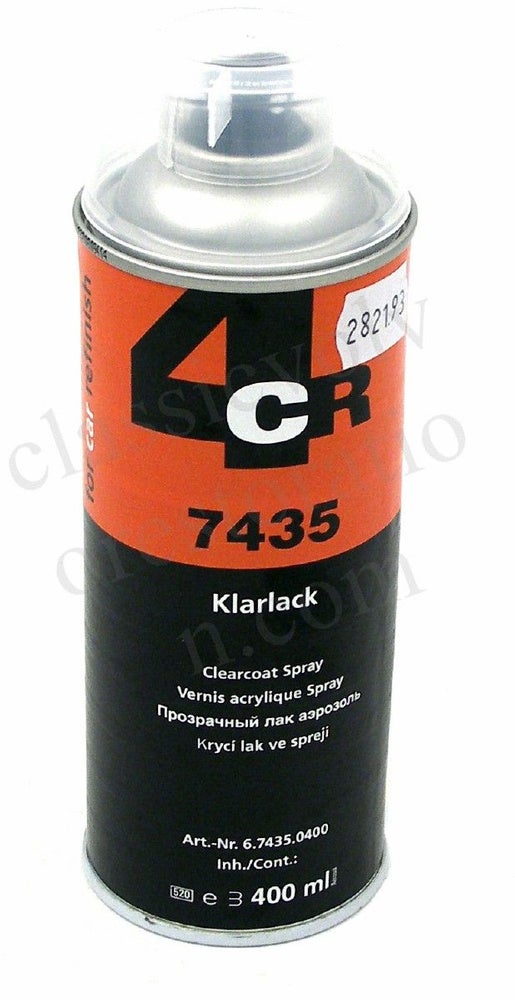 Lack klar spray 400ml blank