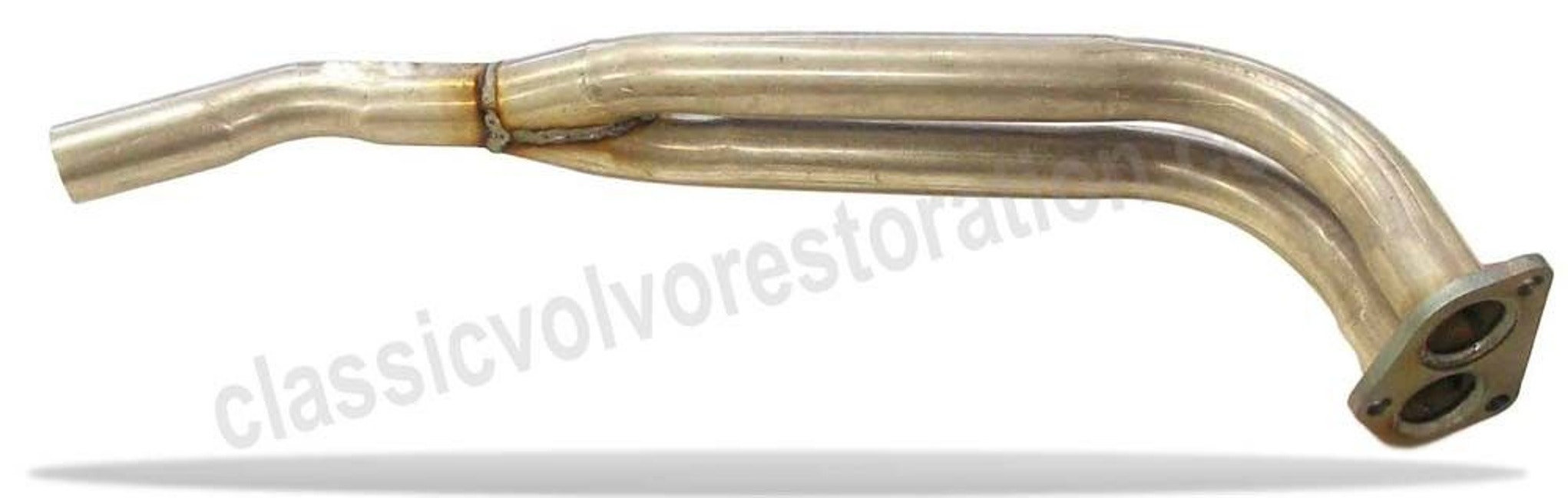 Avgasrör främre dubbelt