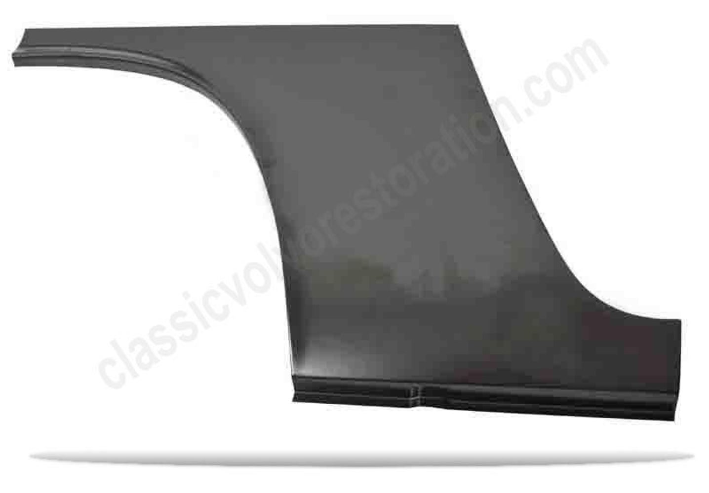 Plåt bakskärm dörr/bakhjul höger