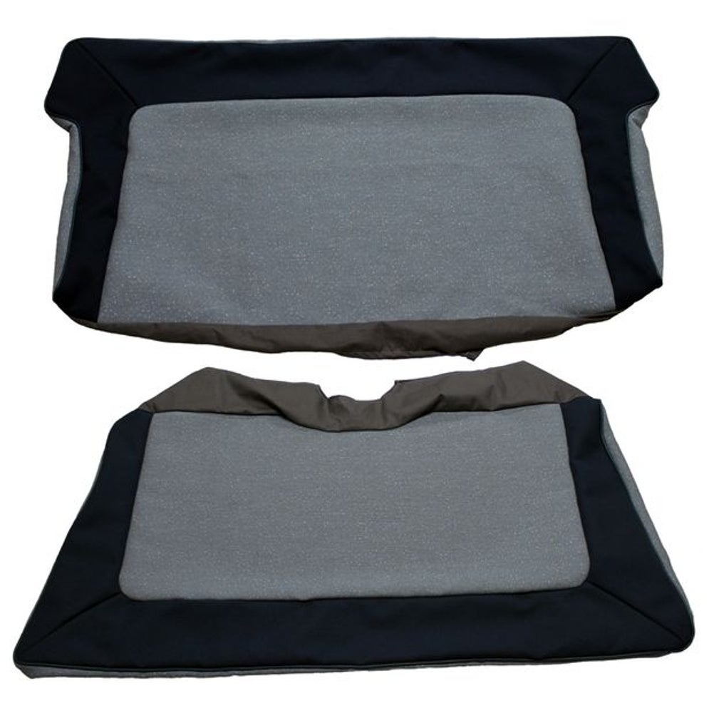 Klädsel baksäte grå/blå