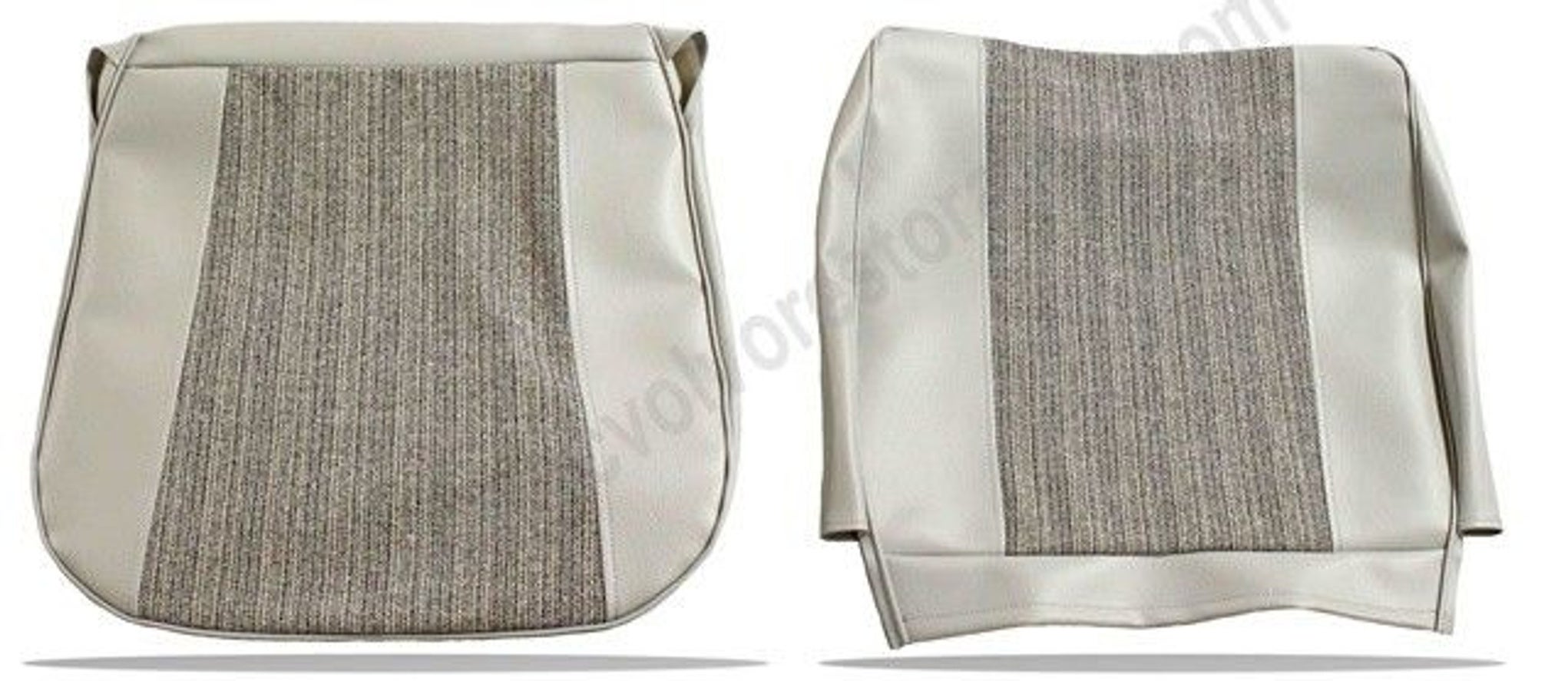 Klädsel framsäte grå