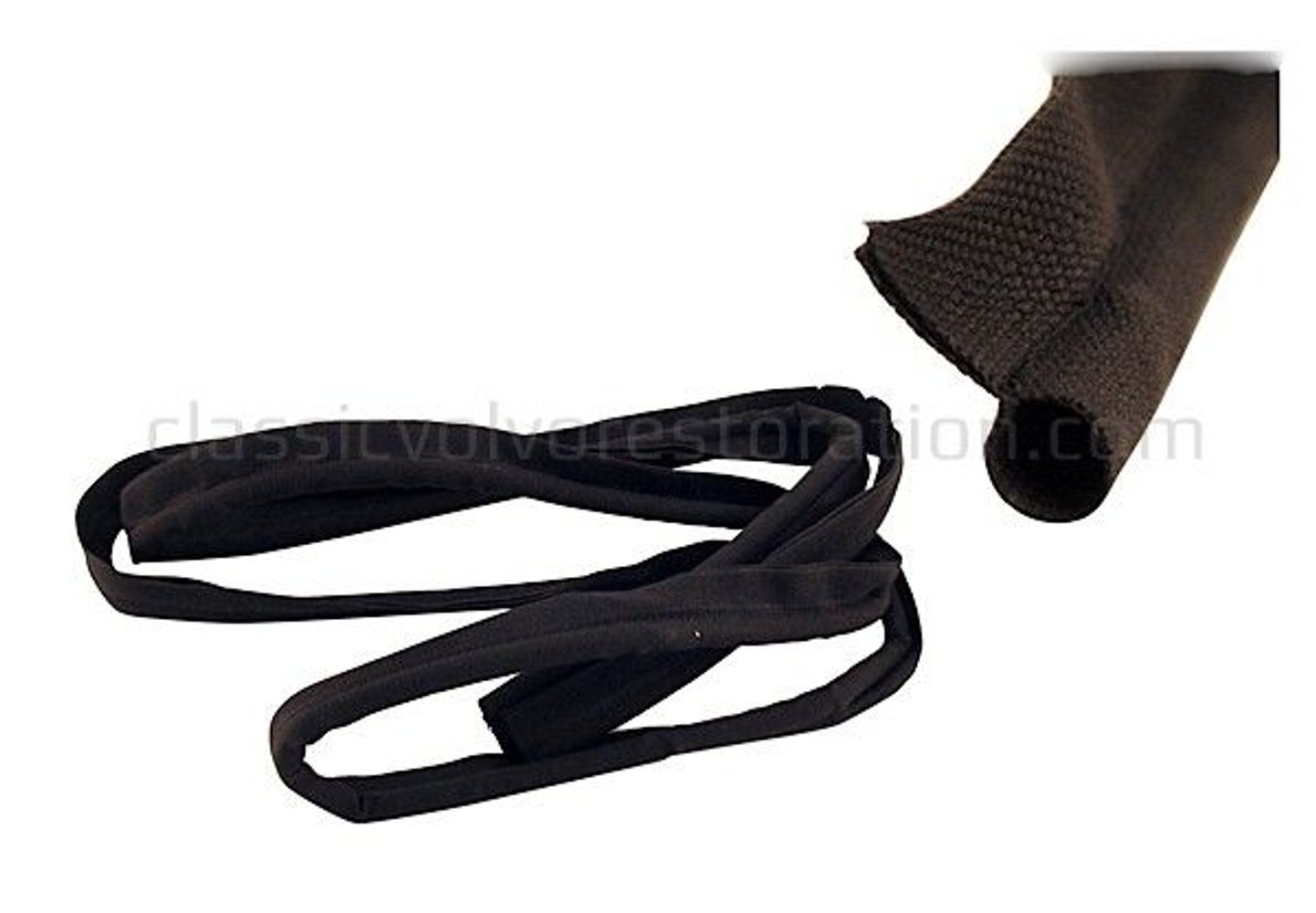 Textillist dörrgång svart